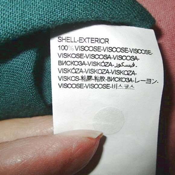 Desiqual STRETCH Jersey Size M BLOUSE Tunic Top METALLIC Floral DOLMAN Scoop - Picture 11 of 11